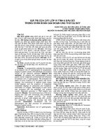 GIÁ TRỊ của cắt lớp VI TÍNH 6 đầu dò TRONG CHẨN đoán GIAI đoạn UNG THƯ dạ dày