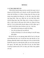 tóm tắt luận văn thạc sĩ kỹ thuật  thiết kế bộ điều khiển learning feedforward cho các hệ thống chuyển động điện cơ