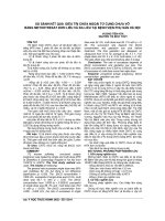 SO SÁNH kết QUẢ điều TRỊ CHỬA NGOÀI tử CUNG CHƯA vỡ BẰNG METHOTREXAT đơn LIỀU và đa LIỀU tại BỆNH VIỆN PHỤ sản hà nội