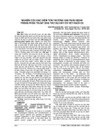 NGHIÊN cứu đặc điểm tổn THƯƠNG GIẢI PHẪU BỆNH TRONG PHẪU THUẬT UNG THƯ dạ dày có vét HẠCH d2