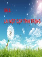 Bài giảng sinh học 9 tham khảo bồi dưỡng bài 2 lai một cặp tính trạng (1) 