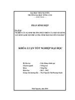 Nghiên cứu sự sinh tr ưởng phát triển của một số giống sắn mới tại huyện phú lương tỉnh thái nguyên n ăm 2014