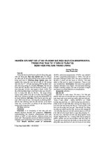 NGHIÊN cứu một số lý DO và ĐÁNH GIÁ HIỆU QUẢ của MISOPROSTOL TRONG PHÁ THAI từ 17 đến 22 TUẦN tại BỆNH VIỆN PHỤ sản TRUNG ƯƠNG