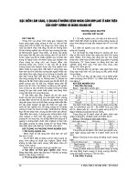 ĐẶC điểm lâm SÀNG, x QUANG ở NHỮNG BỆNH NHÂN cắm IMPLANT ở hàm TRÊN cần GHÉP XƯƠNG và NÂNG XOANG hở