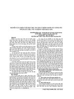 NGHIÊN cứu điện THẾ đáp ỨNG THỊ GIÁC ở BỆNH NHÂN xơ CỨNG rải rác được điều TRỊ tại BỆNH VIỆN BẠCH MAI