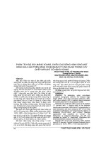 PHÂN TÍCH độ dầy MÀNG XOANG, CHIỀU CAO SỐNG hàm VÙNG mất RĂNG SAU hàm TRÊN BẰNG CONE BEAM CT ỨNG DỤNG TRONG cấy GHÉP IMPLANT có NÂNG XOANG