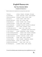 complete the sentences 2 bgb71