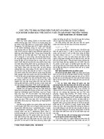 CÁC yếu tố ẢNH HƯỞNG đến THÁI độ và HÀNH VI THỰC HÀNH của NHÓM CHĂM sóc TRẺ dưới 5 TUỔI và GIẢI PHÁP TRUYỀN THÔNG