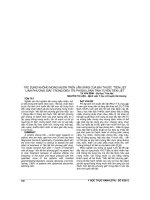 TÁC DỤNG KHÔNG MONG MUỐN TRÊN lâm SÀNG của bài THUỐC “TIỀN LIỆT LINH PHƯƠNG GIẢI” TRONG điều TRỊ PHÌ đại LÀNH TÍNH TUYẾN TIỀN LIỆT