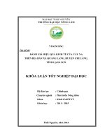 Đánh giá hiệu quả kinh tế của cây na trên địa bàn xã quang lang   huyện chi lăng   tỉnh lạng sơn