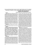 KẾT QUẢ PHỐI hợp PHẪU THUẬT và CAN THIỆP nội MẠCH một THÌ (HYBRID) TRONG điều TRỊ BỆNH lý MẠCH máu tại BỆNH VIỆN hữu NGHỊ VIỆT đức