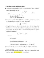 Chỉ tiêu cơ lý kinh nghiệm đưa vào tính toán đất yếu