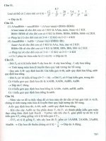 Bộ đề thi trắc nghiệm khách quan sinh học 6