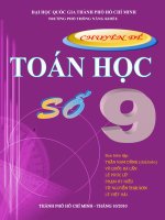 Chuyên đề bồi dưỡng học sinh giỏi toán 9 và ôn thi vào chuyên phần số học