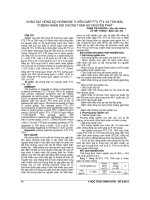 KHẢO sát NỒNG độ HORMONE TUYẾN GIÁP FT3, FT4 và TSH máu ở BỆNH NHÂN hội CHỨNG THẬN hư NGUYÊN PHÁT