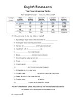 how to use pronouns 1 i me my mine myself 