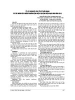 TỶ lệ, PHÂN bố, các yếu tố LIÊN QUAN và tác NHÂN gây NHIỄM KHUẨN BỆNH VIỆN BẠCH MAI năm 2012