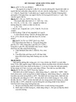 tổng hợp đề thi và đáp án học sinh giỏi môn lý lớp 9