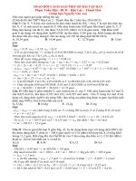 Trao đổi cách giải một số bài tập hay   phạm tuấn hậu