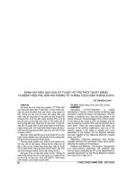 ĐÁNH GIÁ HIỆU QUẢ của kỹ THUẬT hỗ TRỢ PHÔI THOÁT MÀNG tại BỆNH VIỆN PHỤ sản hải PHÒNG từ THÁNG 7 2012 đến THÁNG 4 2013