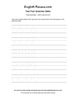 trace numbers with lines 6 to 0 