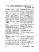 SO SÁNH ẢNH HƯỞNG TRÊN KIỀM TOAN, điện GIẢI máu TRONG và SAU mổ của DUNG DỊCH TETRASPAN với DUNG DỊCH VOLUVEN