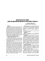 NGHIÊN cứu GIÁ TRỊ NT PROBNP TRONG TIÊN LƯỢNG NGẮN hạn NHỒI máu cơ TIM cấp KHÔNG ST CHÊNH lên