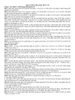 tổng hợp các dạng bài tập hóa hữu cơ lớp 11