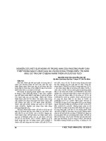 NGHIÊN cứu kết QUẢ NGẮN và TRUNG hạn của PHƯƠNG PHÁP CAN THIỆP ĐỘNG MẠCH VÀNH QUA DA và nội KHOA TRONG điều TRỊ NHỒI máu cơ TIM cấp ở BỆNH NHÂN TRÊN và dưới 65 TUỔI