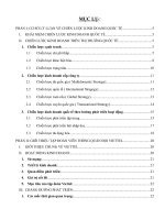 Phân tích chiến lược kinh doanh quốc tế của tập đoàn viễn thông quân đội viettel luận văn tốt nghiệp