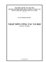 Giáo trình CTXH  TS. Mai Thị Kim Thanh