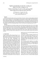 Proceedings VCM 2012 65 nghiên cứu phát hiện vết nứt trên vỏ trứng cút 