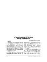 TÁC DỤNG TRIỆU CHỨNG KHẠC đờm của HL TRONG điều TRỊ VIÊM HỌNG đỏ cấp