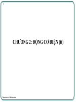 mô tả , so sánh các loại động cơ điện