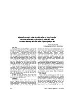 HIỆU QUẢ CAN THIỆP CHĂM sóc điều DƯỠNG và vật lý TRỊ LIỆU CHO BỆNH NHÂN THOÁT vị đĩa đệm cột SỐNG THẮT LƯNG tại TRUNG tâm PHỤC hồi CHỨC NĂNG   BỆNH VIỆN BẠCH MAI