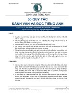 Tổng hợp 50 cách đánh vần và tự học tiếng anh hay nhất