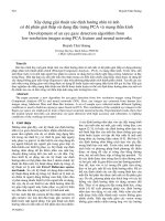 Proceedings VCM 2012 71 xây dựng giải thuật xác định hướng nhìn từ ảnh 