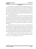 Đồ án tôt nghiệp Thiết kế nhà máy bia với 60% malt,40% gạo công suất 20 triệu lítnăm bằng phương pháp lên men liên tục, với sản phẩm gồm bia chai và bia lon