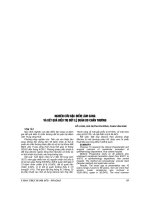 NGHIÊN cứu đặc điểm lâm SÀNG và kết QUẢ điều TRỊ đứt lệ QUẢN DO CHẤN THƯƠNG