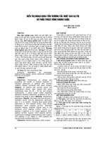 ĐẶC điểm HÌNH ẢNH CỘNG HƯỞNG từ TRONG CHẤN THƯƠNG KHỚP gối