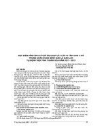 ĐẶC điểm HÌNH ẢNH và GIÁ TRỊ CHỤP cắt lớp VI TÍNH GAN 3 THÌ TRONG CHẨN đoán BỆNH sán lá GAN lớn tại BỆNH VIỆN TỉNH THANH hóa năm 2011   2013