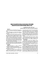 NHẬN xét đặc điểm lâm SÀNG, cận lâm SÀNG và tổn THƯƠNG TRONG mổ của UNG THƯ BIỂU mô BUỒNG TRỨNG tái PHÁT