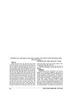 NGHIÊN cứu lâm SÀNG, HÌNH ẢNH và điều TRỊ HUYẾT KHỐI TĨNH MẠCH não sâu hậu sản