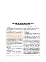 ĐÁNH GIÁ kết QUẢ sớm PHẪU THUẬT cắt dạ dày nội SOI hỗ TRỢ TRONG điều TRỊ UNG THƯ dạ dày