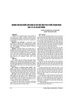 NGHIÊN cứu đặc điểm lâm SÀNG và kết QUẢ điều TRỊ VI PHẪU THANH QUẢN QUA 172 CA tại hải PHÒNG