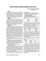 MỘT số yếu tố NGUY cơ LIÊN QUAN với NHIỄM các TYPE HPV 16 và 18