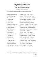 complete the sentences 5 bgb74