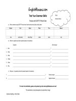 practice with svopt r word order