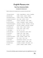 complete the sentences 6 bgb75