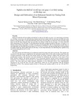 Proceedings VCM 2012 62 nghiên cứu thiết kế và chế tạo con quay vi cơ fork tuning 